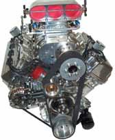 0:1 compression ratio Cast Aluminum Valve Covers Single Plane Intake Manifold 493 Wedge 525 hp & 590 ft/lbs MP5007628-1 CUSTOM HEMI ENGINES Custom Blown HEMI engines, available with dual carburettors