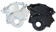 The COMP Cams Two-Piece Billet Aluminium Timing Covers eliminate all of these problems while also allowing the camshaft to be replaced without disturbing the oil pan seal.