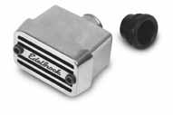 Without Edelbrock logo (3-3/4 tall) ED4154 Racing Valve Covers with tubes As-Cast Black With Edelbrock logo (3-3/4 tall) ED4167 VALVE COVER BREATHERS SIGANTURE SERIES Our push-on style valve cover