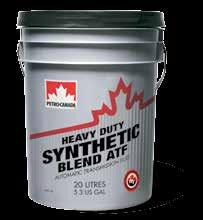 Petro-Canada Heavy Duty Synthetic Blend ATF Specifically formulated for commercial and heavy duty applications.