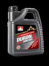 DURON-E XL 15W-40 High performance, all-weather formulation that offers exceptional soot controlling properties to