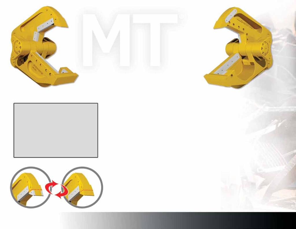 Each Allied-Gator Replaceable Tip is an independent component to the MT Shear Jaw Set.
