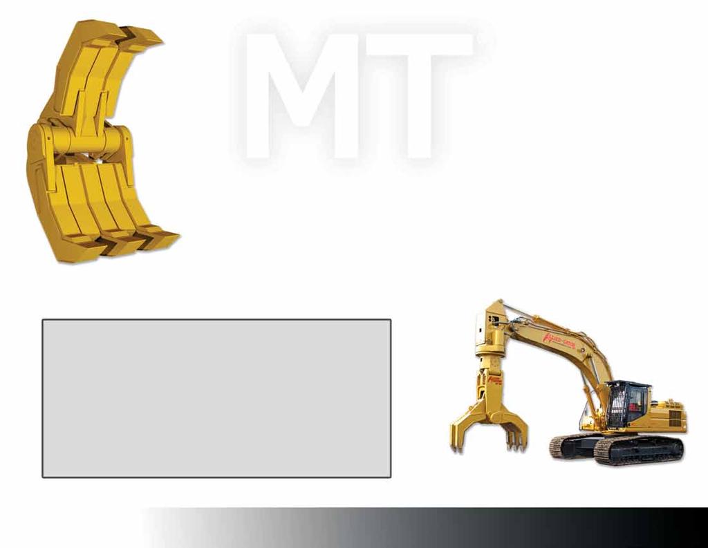 Densifying / Material Handling DENSIFIER Jaw Set Powerful MT Options SUPERIOR BY DESIGN.