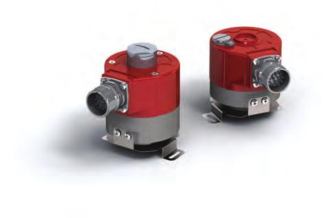 Motion Control Encoders are mounted to an EMA Actuator either on the back of an electric motor (under cowling) or on the actuators gearbox opposite the motor.