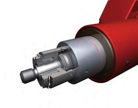 Limit switches mount on outer tube Mechanical Proximity Depending on the performance required, the gear set drives either a machine screw or ball screw to move the ram.
