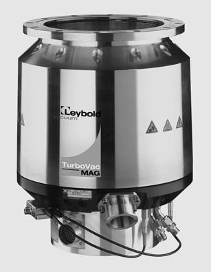Turbomolecular Pumps with Magnetic Rotor Suspension with Compound Stage TURBOVAC MAG W 2200 C Typical Applications All major semiconductor processes such as Etch, CVD, PVD and Ion Implantation