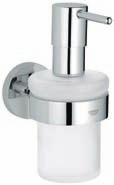 Holder + soap dispenser 40 447 001 consists of Holder + crystal glass 40 444 001