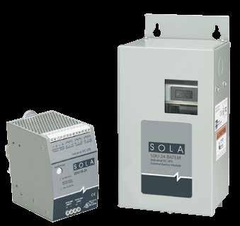 SELECTION PROCESS There are three individual hardware products when putting an SDU DC UPS system into operation: 1. 24 Vdc Power Supply (Recommended Sola SDN Series) 2.