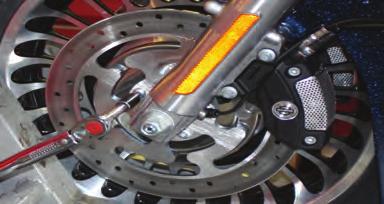 Lower Tire Temperatures Improve Tracking and Cornering