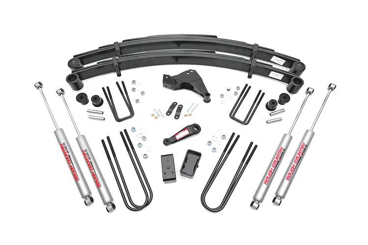 SWAY BAR BRKTS FOR VEHICELS PRODUCED 3/1 AND LATER KIT CONTENTS FR LEAF SPRINGS TRACK BAR BRACKET PITMAN ARM REAR BLOCK AND U- BOLTS PART #7595 KIT-SWAY BAR LINKS FOR VEHICLES PRODUCED ON OR BEFORE