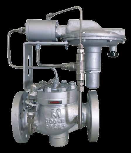 Design Flexibility Wide spring selection range Various types of pressure regulating valves for