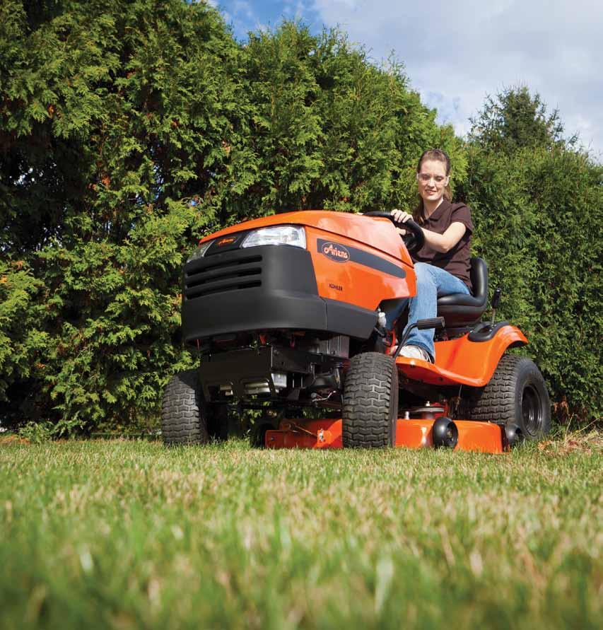 tractors power that puts you in the driver's seat MODEL OVERVIEW: Tractors Model # Kohler Courage Single Kohler Courage Twin Briggs & Stratton V-Twin