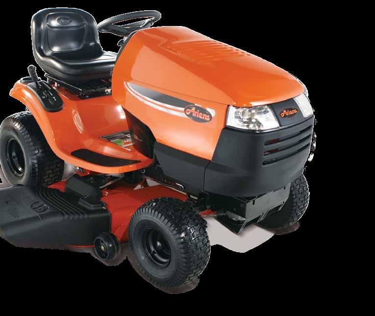 tractor features: The Ariens tractor series is designed to be versatile and dependable to help you complete the many chores around the yard, offering powerful engine options and exceptional