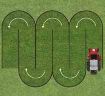 cut the strips of grass you would miss when making the turn with a lawn tractor. When all things are equal, a zero-turn mower will allow you to cut your lawn more efficiently.