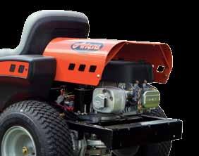 Rubber chutes on some models for extra durability and eliminate mower contact damage to trees or other landscaping objects Mowing Deck Choose between stamped steel or fabricated designs ranging from