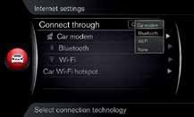 How do I connect to the Internet? Pair and connect a cell phone to the vehicle (see How do I pair a Bluetooth cell phone? above) and activate tethering/personal hotspot in the phone.