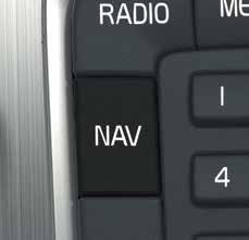 Press NAV on the center console to start the navigation system. A map will be displayed. Press NAV again and select Set address by pressing OK/MENU.