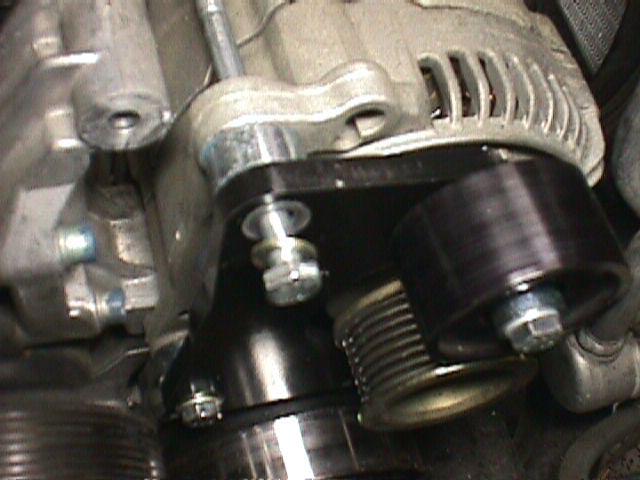 Alternator with Idler Pulley