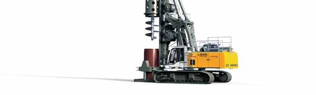 4 t LB 28-32 The robust universal machine for a wide variety of applications: The solid undercarriage offers excellent stability and low ground bearing pressure.