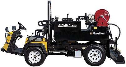 www. Ride-On Power Asphalt Sprayers 240 Gallon Capacity PAS240R-R These units have been designed for the quick and efficient application of rejuvenating sealers and asphalt cutbacks.