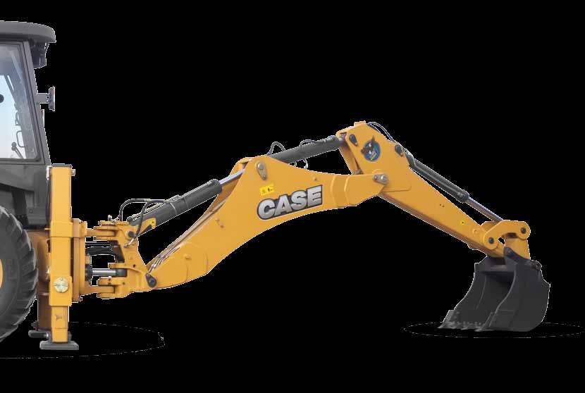 CASE DNA - S-tyled backhoe : The new Backhoe represents the continuity of CASE DNA.