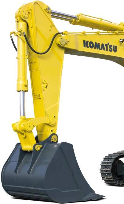 PC750 Series Hydraulic Excavator WALK-AROUND With the introduction of the PC750, Komatsu has brought the field-proven performance of the Avance Dash 6 series to the 80-ton excavator class.