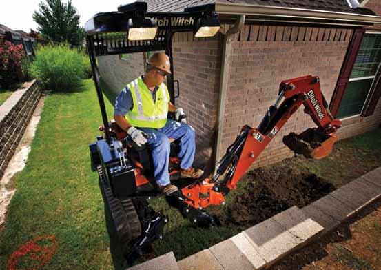 And at just 50 inches (1.3 m) wide, it s a machine you can take virtually anywhere and still expect big-time production. SPECIFICATIONS XT1600 XT855 A tool carrier Dimensions U.S. metric U.S. metric a Operating height, w/ standard bucket, max.