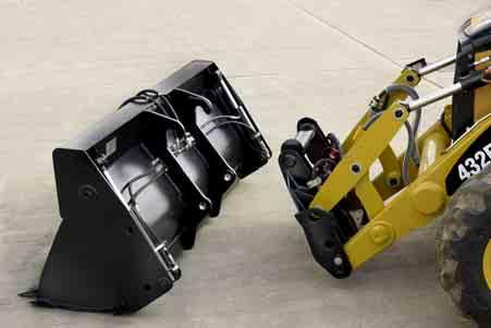 Durability Caterpillar backhoe buckets offer superior durability with the following features: Thick cutting edges.