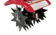 Digging Tines For those tough jobs like breaking up clumped soil or weeded patches, these powerful tines make