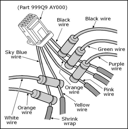 15. INSTALLATION CAUTION If a vehicle wire is being used by another accessory and a posi-tap is present, tap the accessory wire NOT the vehicle wire. Fig. 20 20.