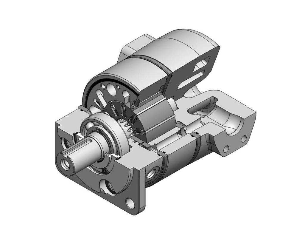MV15 Series High Torque Vane Motor 3 The 15 series motors are hydraulically balanced internally and therefore no significant radial loads are induced on the motor bearings which contribute to long