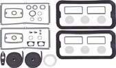 Body Gaskets ME861014 1967-71 Convertible Top Seal Sets Replacement convertible top seal sets for various 1967-71 models.