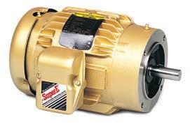 TEFC uper-e Premium Efficient Motors C-Face Footless TEFC - Totally Enclosed Fan Cooled, TENV Totally Enclosed Non-Ventilated 230/460 & 575 Volts, Three Phase, 1/4-20 Hp Hp kw RPM Frame Encl.