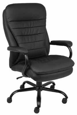 Seat Model: #ms2018 List: $155 Mid-Back Managers Chair with Urethane C Arms Seat Size: 21 ½ W x 14 ¾ D Back Height: 19 H Overall Size: 25 ½ W x 29 D x 37 ½ - 41 H Model: #MSP3 List: $275