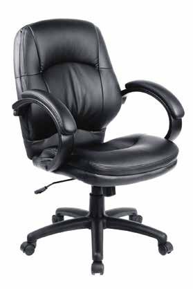 Size: 20 ½ W x 20 D Back Height: 24 H Overall Size: 25 W x 26 ½ D x 37 ½ - 41 H In-Stock Color: Black Poly-Ultra Vinyl Model: #MS9612A List: $205 SEATING