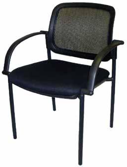 Captain s Chair with Casters Seat Size: 22 W x 21 D Back Height: 15 H Overall Size: 24 W x 26 D x 31 H In-Stock Color: Black or