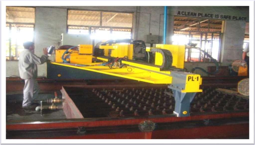 located with convenient road, rail and port connections Nine CNC lines from FICEP/Italy and