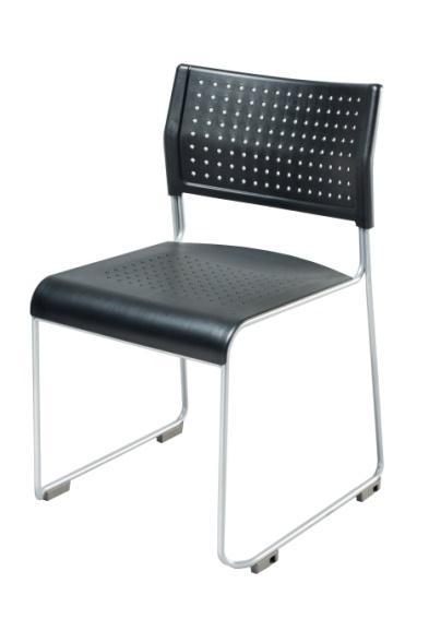 Rose Conference & Visitor Seating Fira tested visitor chair with silver frame