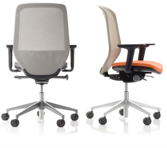Technical Specification Joy 11 & 12 Mesh Back task chair / armchair Castors / Glides: 50mm castors fitted as standard on standard height chairs. Glides will be fitted as standard on counter chairs.