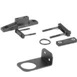 MODULAR BRACKETS & JOINER ASSEMBLY A wide choice of unit mounting brackets and joiner assemblies allows for easy unit installation, assembly.