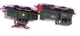 Lot 728 728 A Triang 0-4-0 steeple cab electric locomotive, missing set of decals (G), together with an 0-4-0 green diesel shunter (F-G) 40-60 729 Mixed lot of Triang CKD Princess Elizabeth, staining