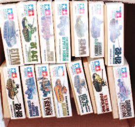 Half Track 250/3 and others 100-120 1506 18 various Tamiya, ESCI and Italeri 1/35th scale plastic military vehicle and foot soldier kits, all appear un-made, examples to include Stuart US Light M3