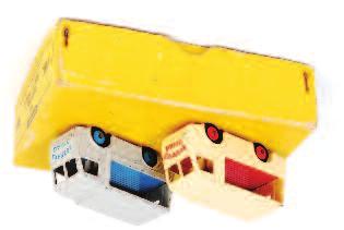 1923 Dinky Toys Boxed and Bubble Packed Group, 4 examples, to include No.410 John Menzies Bedford Van, blue body with white interior (NMM- BVG), No.