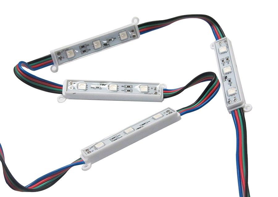 RGB LED Sign Modules LS - RGB - Mod- 25 11-15V DC 0.