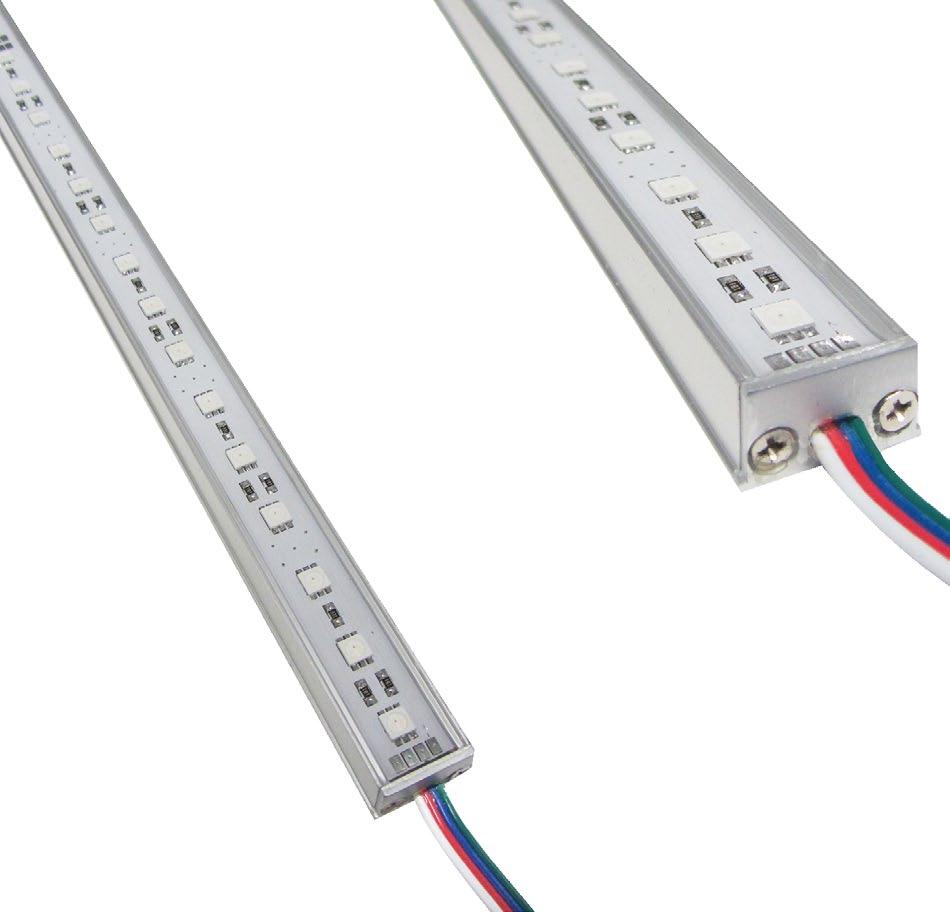 RGB Linear bar LS - LL4 -.5M LS - LL4-1M 12V DC 12V DC 6.