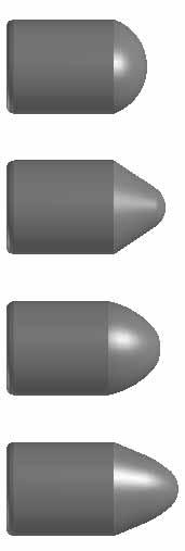 Carbide Choosing the right carbide: The larger the volume of carbide, the more aggressive the bit.
