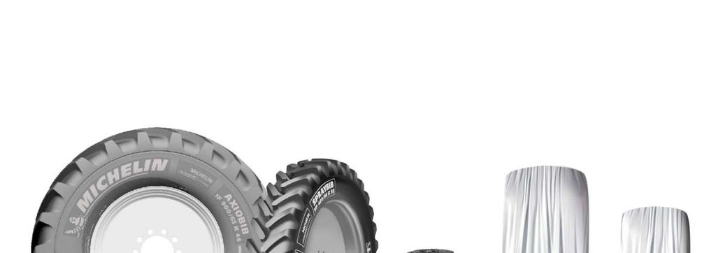 largest tractor tyre, the MICHELIN AxioBib IF 900/65R46, and innovates