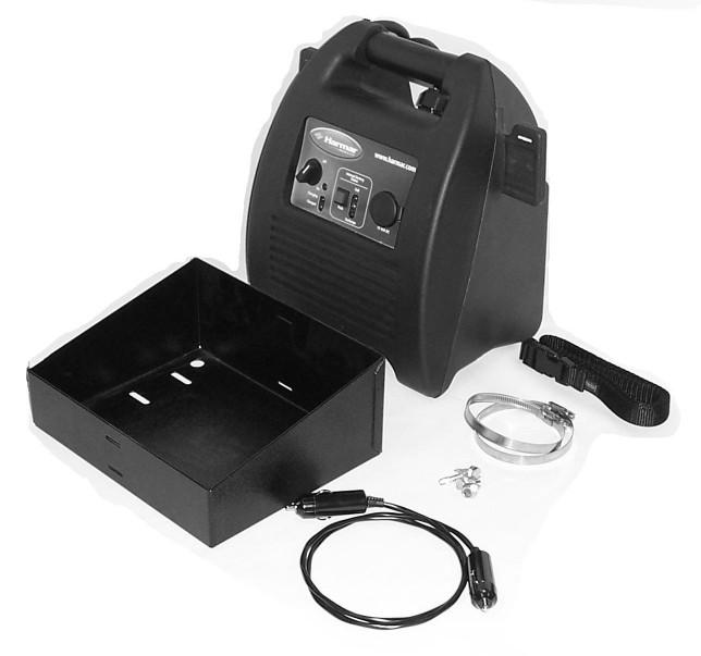 AL205 Parts Battery Pack with #5150 Battery #5153 Nylon Strap #5152 Battery Holder #5154 Mounting Clamps (2) Hex Head Screws (4) Specifications Voltage: 12V Amperage Hours: 18 Battery Weight: 17 lbs.