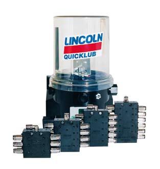 Quicklub Progressive System Quicklub Systems have been designed to meet the toughest lubrication requirements of machines and machine groups with grease or oil lubricants.