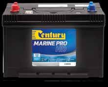 Cruiser Low maintenance, heavy duty starting batteries designed for use in larger marine vessels.